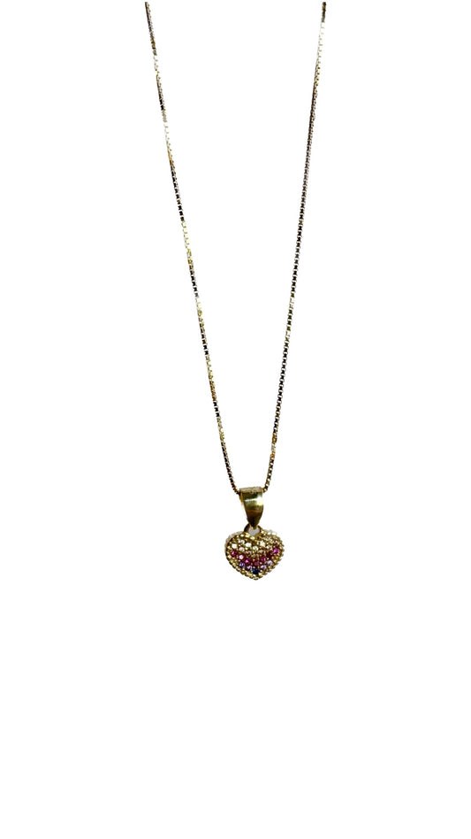 Collana donna small heart raimbow