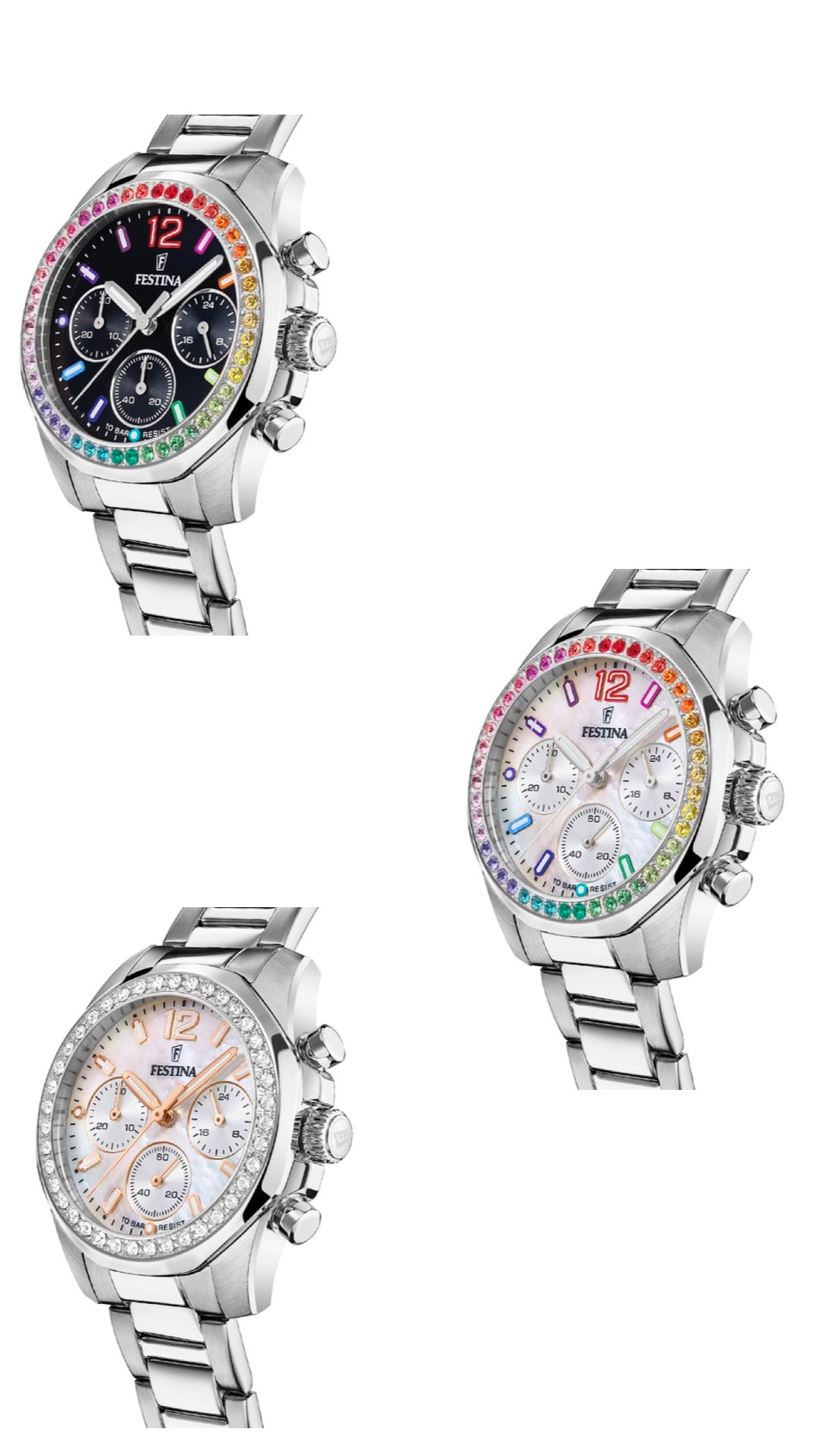 OROLOGIO DONNA FESTINA RAINBOW F20606/3