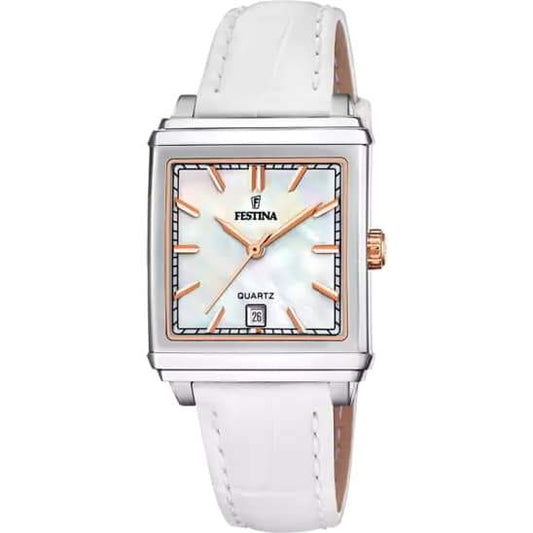 OROLOGIO FESTINA F20682/1 BEIGE CINGHIA PELLE, DONNA