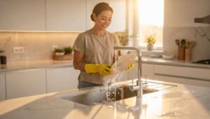 Fare i piatti subito dopo cena: le 7 qualità rare di chi non rimanda